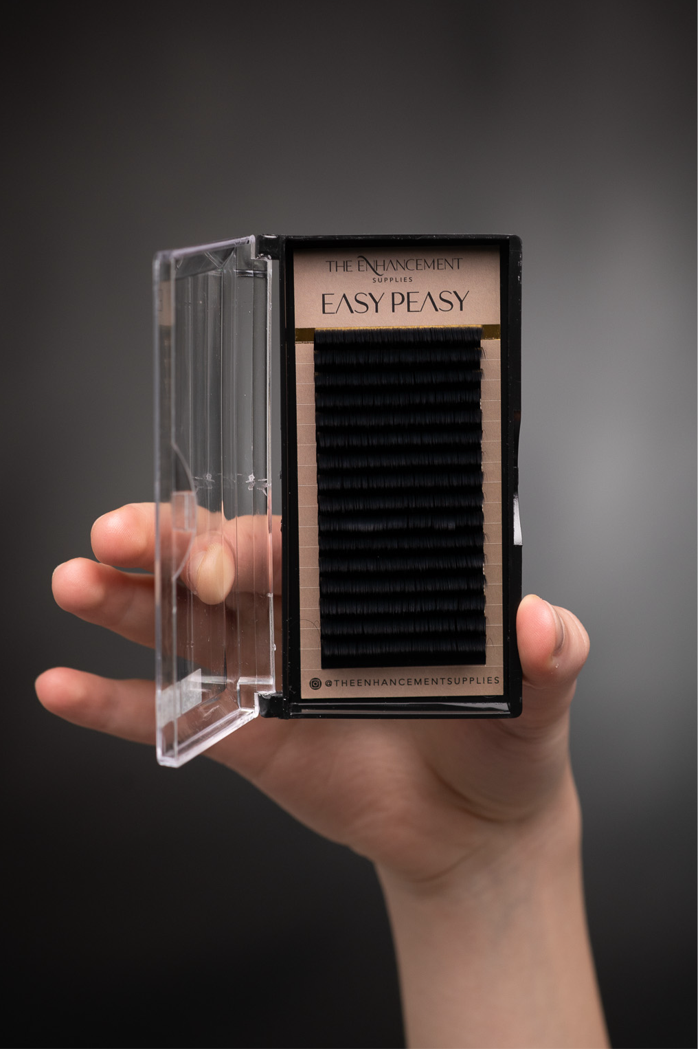 Easy Peasy Easy Fan Lash Trays ( C Curl )